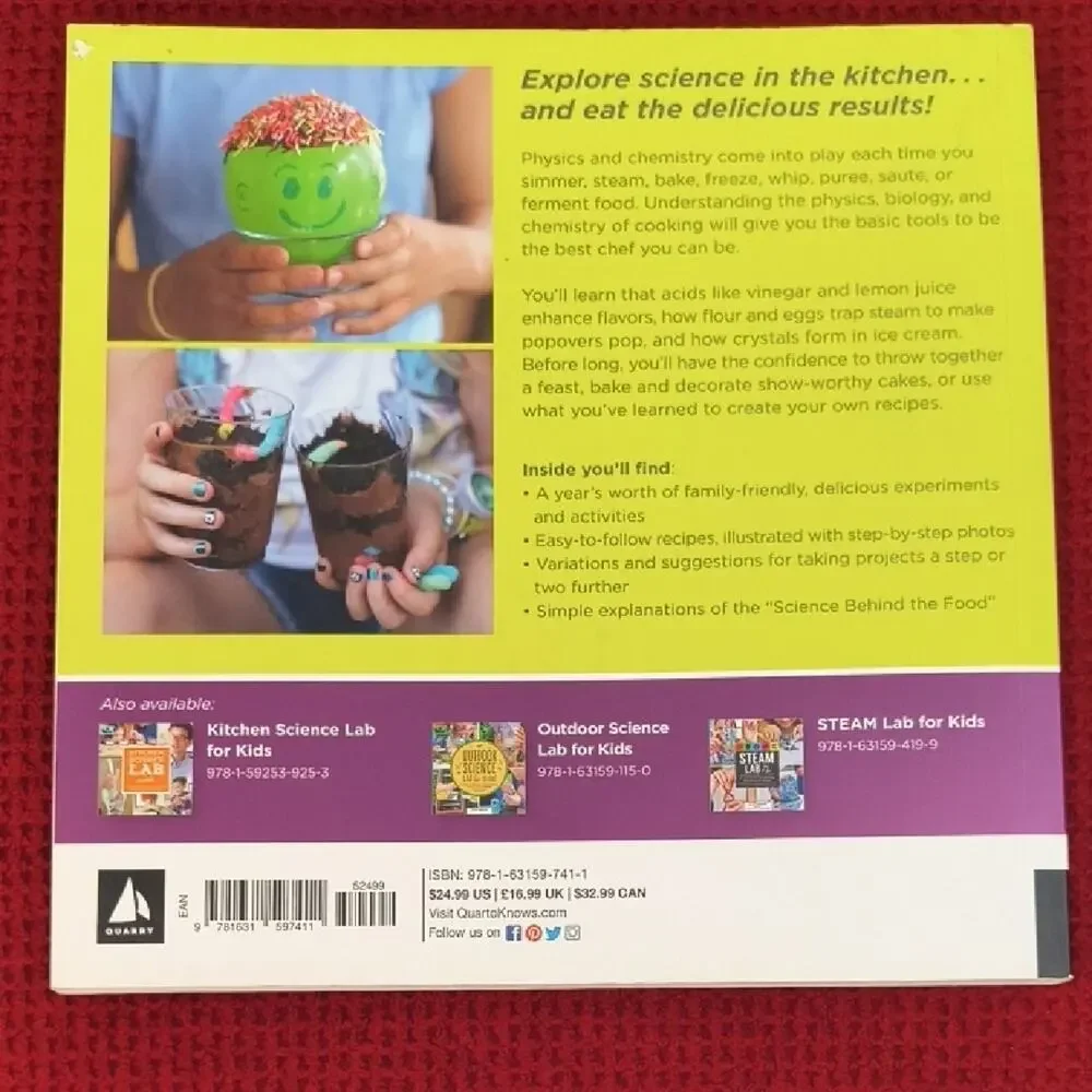 Edible Science 52 Edible Experiments for Kids Gently Used